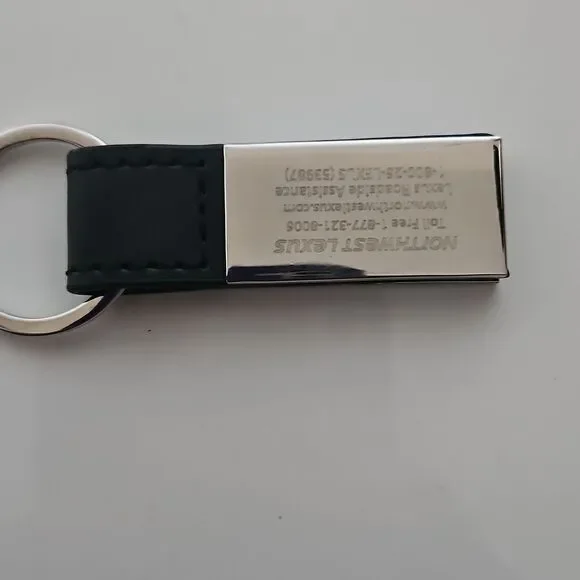 Silver and Black Keychain - Picture 5 of 16